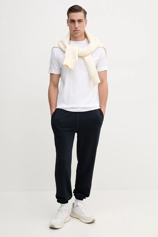 Tommy Hilfiger pantaloni de trening UM0UM03513 bleumarin SS25