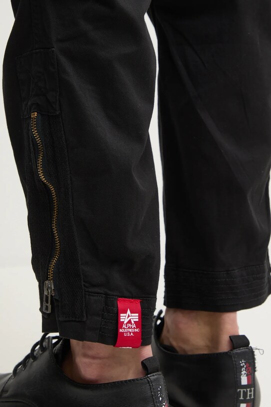 Штани Alpha Industries Task Force Pant чорний 106203.