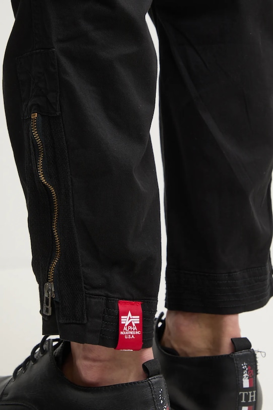 Alpha Industries pantaloni Task Force Pant negru 106203.