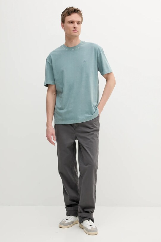 Alpha Industries pamut nadrág Basic Cotton Pants 156214 szürke SS25