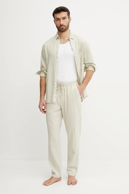 Guess lennadrág F5GB02.WH4J0 bézs SS25