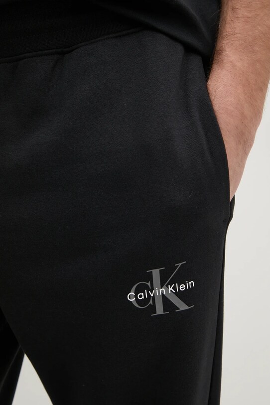 Calvin Klein Jeans melegítőnadrág fekete LV040BM802