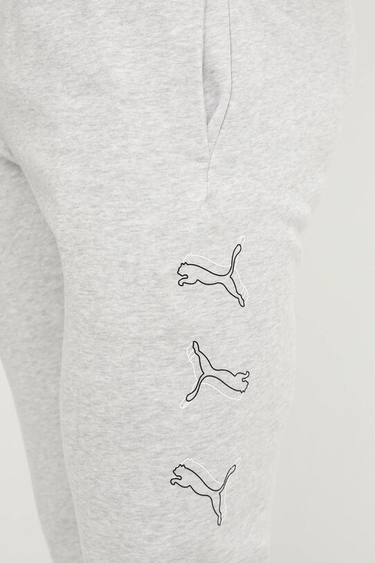 Puma spodnie dresowe szary 684666