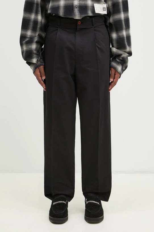 Undercover pantaloni Pants panza negru UP1E4505