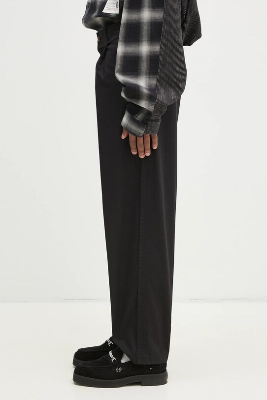 Undercover pantaloni Pants UP1E4505 negru SS25