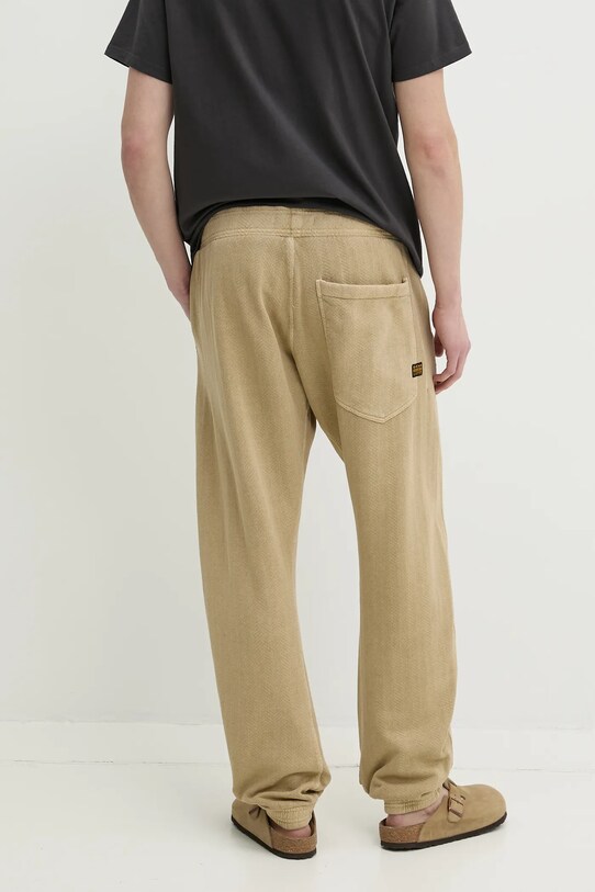 Îmbrăcăminte G-Star pantaloni de trening din bumbac D26283.D688 bej