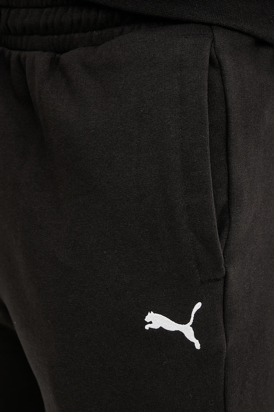 Puma spodnie dresowe bawełniane czarny 631535
