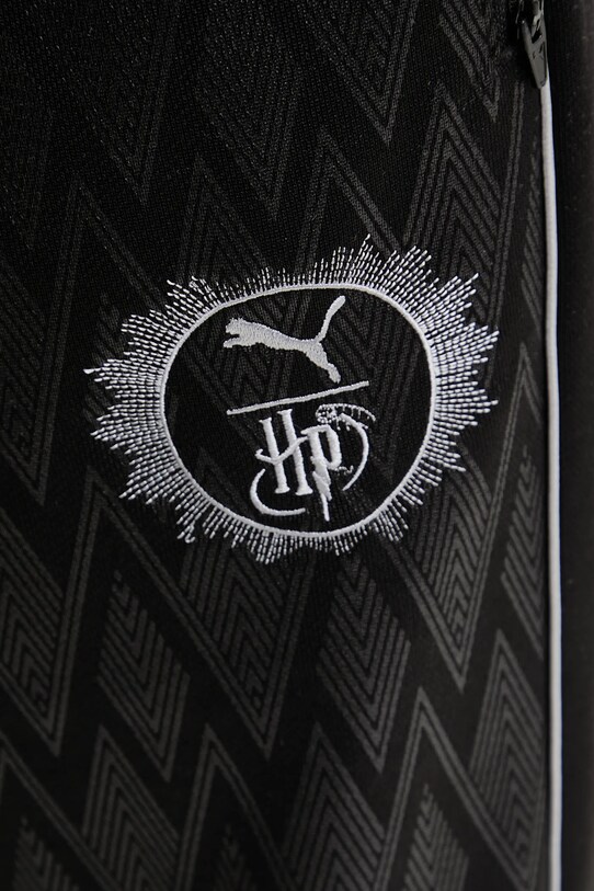 Puma pantaloni de trening din bumbac PUMA x HARRY POTTER negru 630095