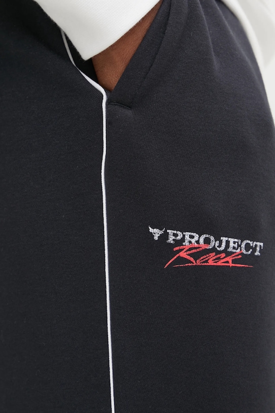 Under Armour spodnie dresowe Project Rock czarny 1389917