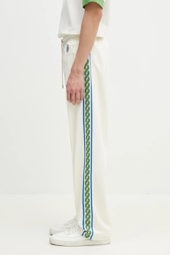 Спортивні штани Drôle de Monsieur Le Track Pants Tresse G.SP007.PL135.OW бежевий SS25