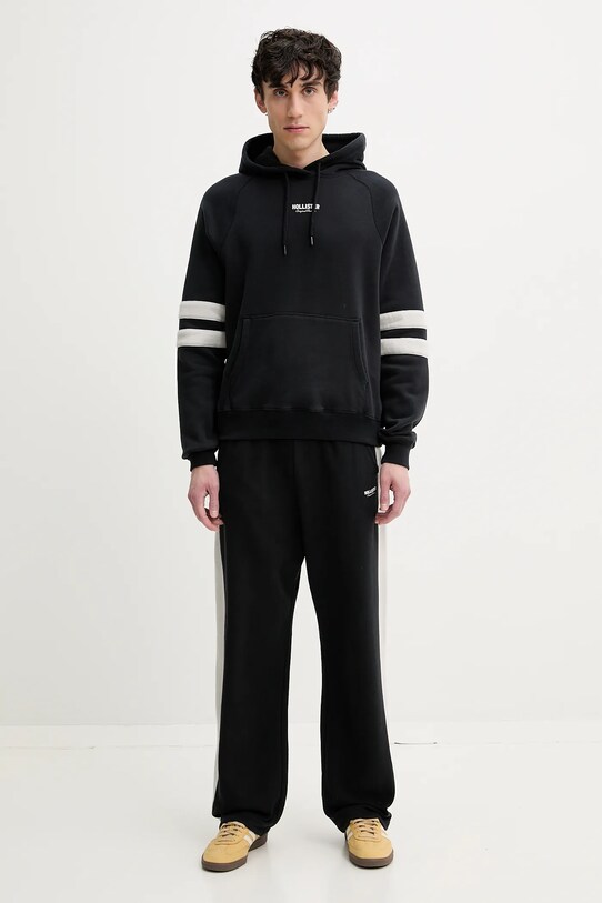 Tepláky Hollister Co. KI334.5012.900 černá SS25