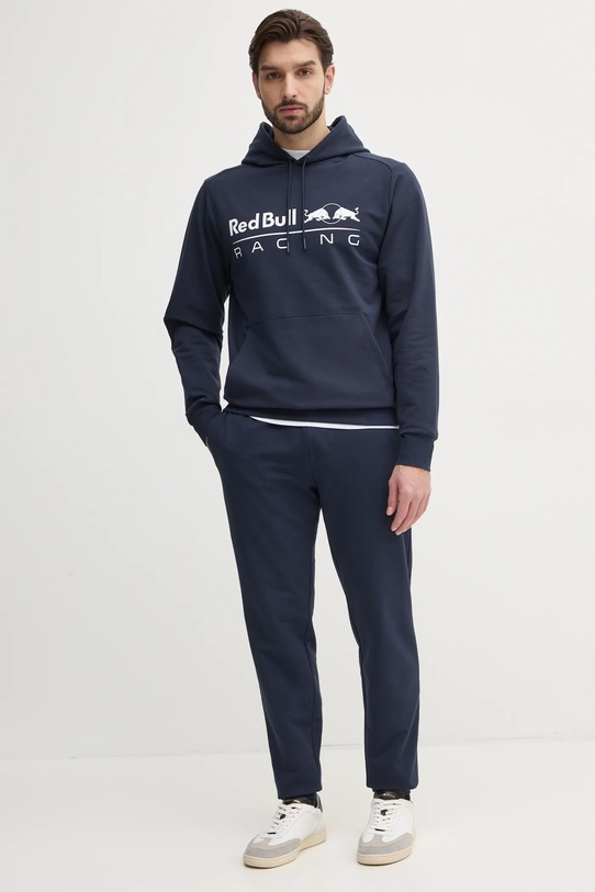 Red Bull Racing x Pepe Jeans pantaloni de trening ESSENTIAL JOGGER RM210003 bleumarin SS25