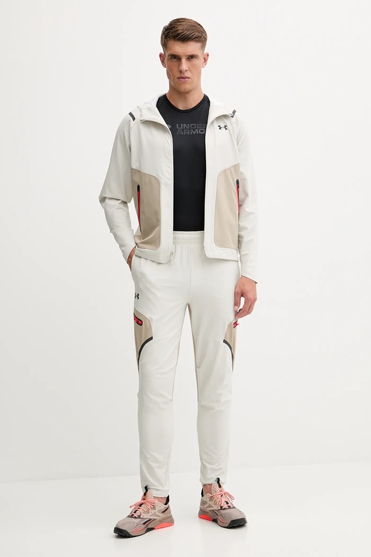 Under Armour spodnie dresowe Unstoppable 1390256 szary AW25