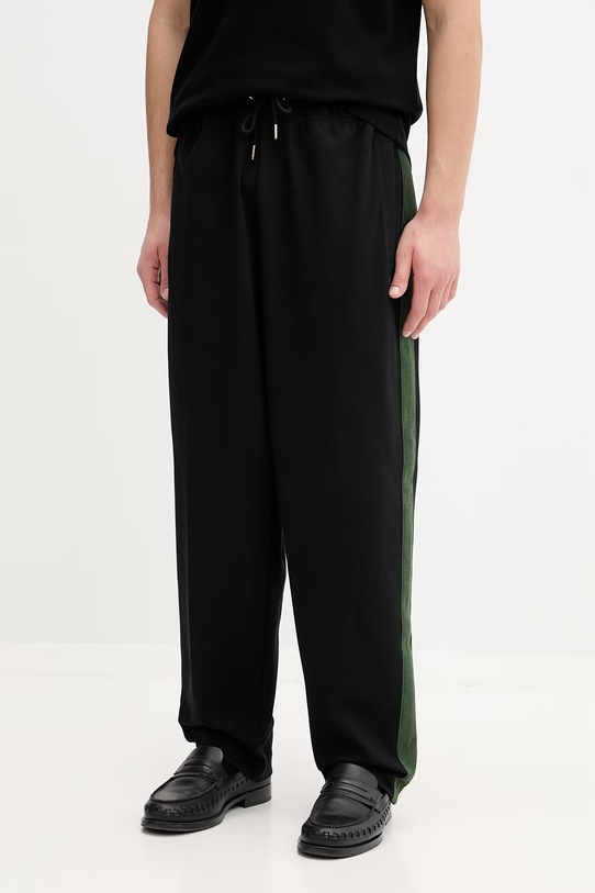 Fred Perry spodnie dresowe dzianina czarny T9511.102