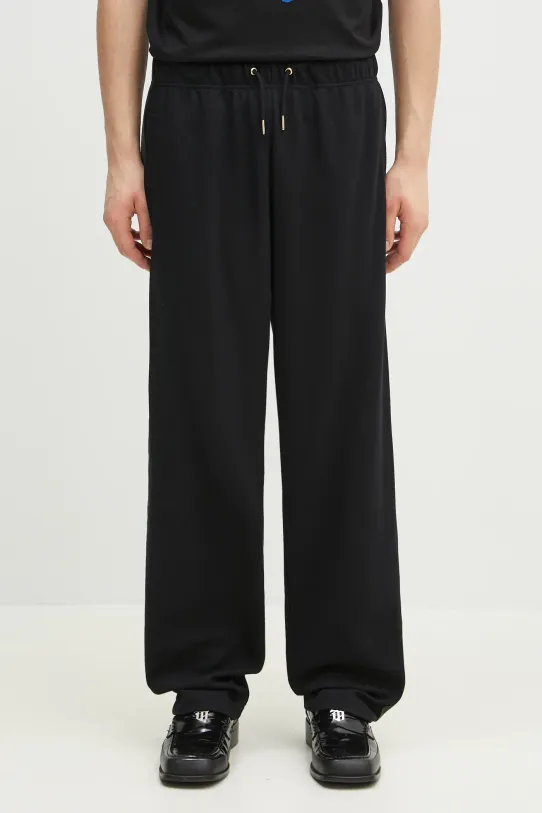 Спортен панталон Fred Perry изчистен черен T9511.102