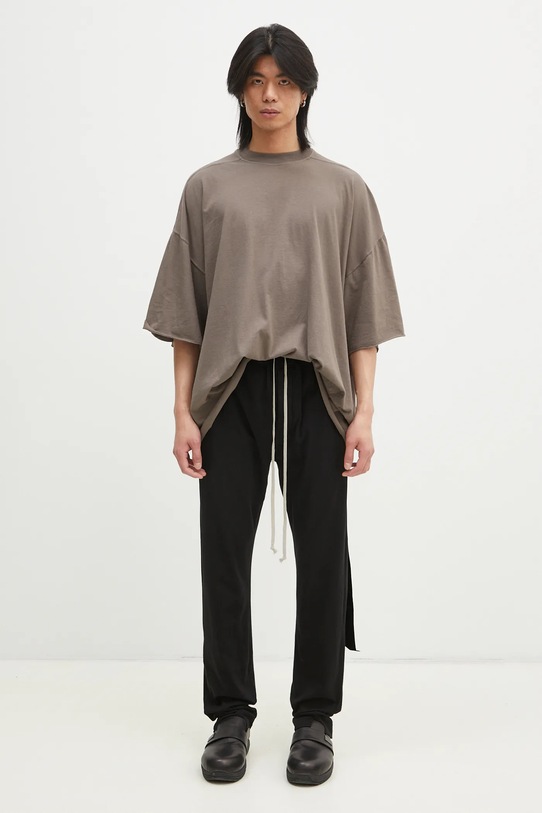 Бавовняні спортивні штани Rick Owens Berlin Drawstring DU01E3392.RN чорний