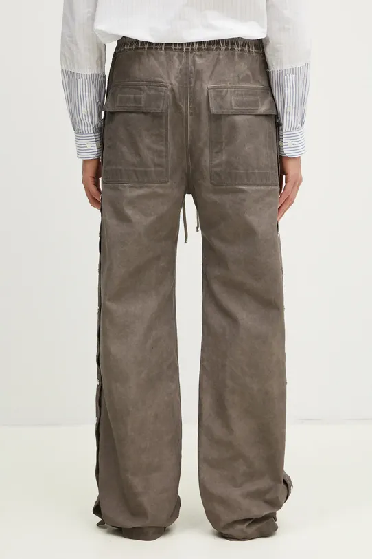 Abbigliamento Rick Owens pantaloni Pusher DU01E3393.CVS grigio