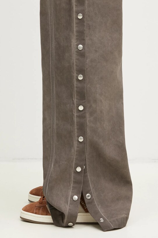 Rick Owens trousers Pusher gray DU01E3393.CVS