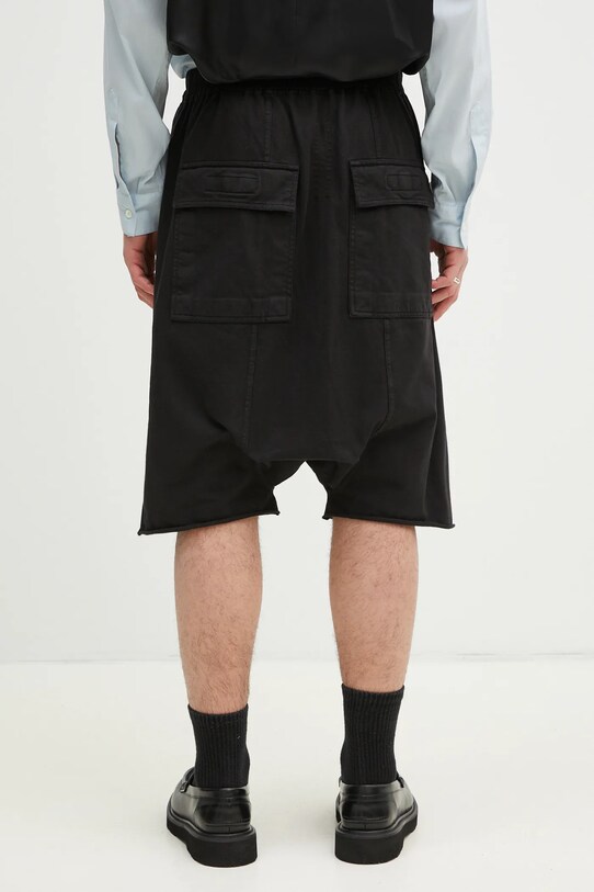 Oblečení Bavlněné šortky Rick Owens Drawstring Pods DU01E3380.RIGP černá