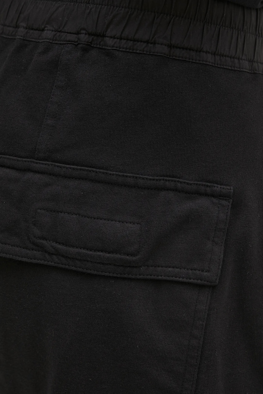 Rick Owens cotton joggers Prisoner Drawstring black DU01E3395.RIG