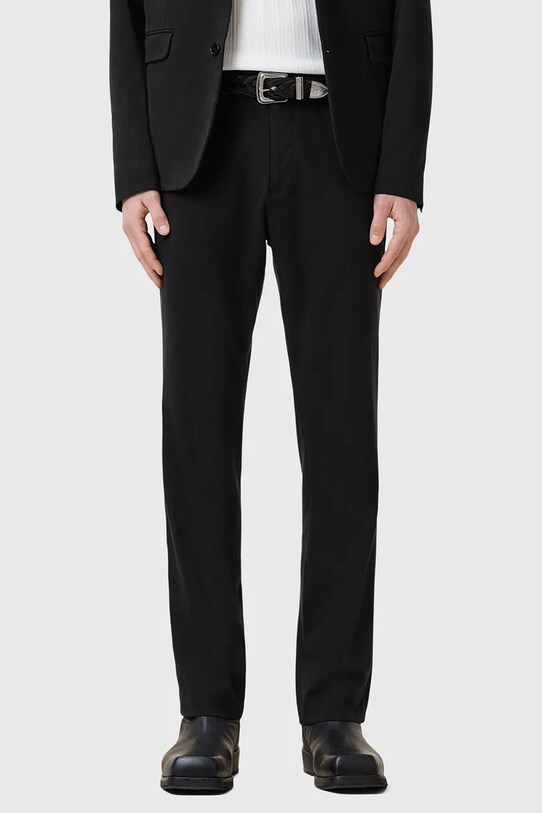 Nohavice AllSaints BAY M018QC čierna SS25