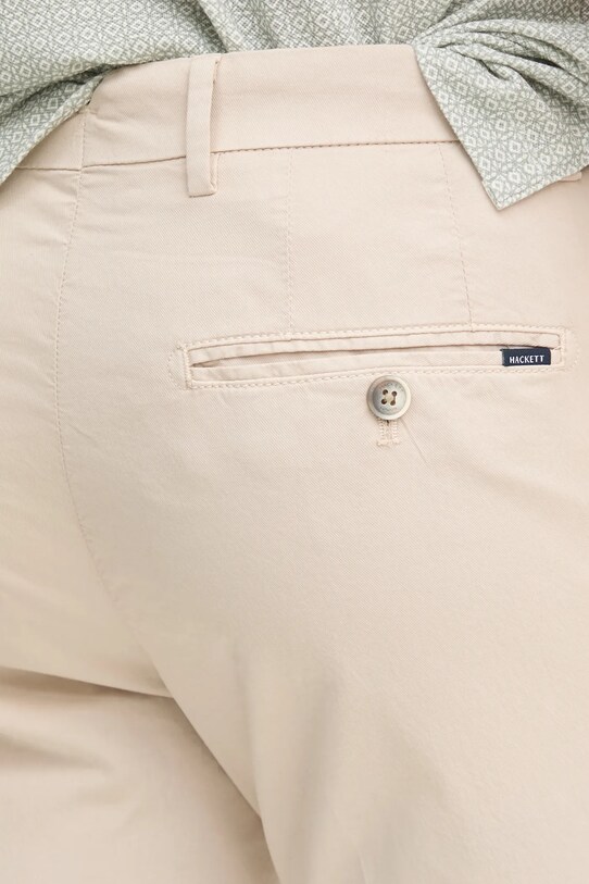 Hackett London pantaloni bej HM212694R