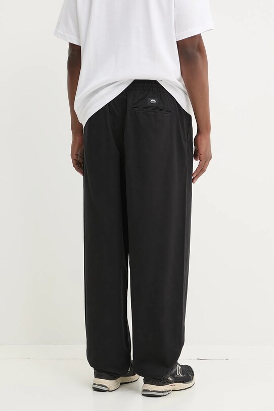 Îmbrăcăminte Vans pantaloni de bumbac VN00000DBLK1 negru