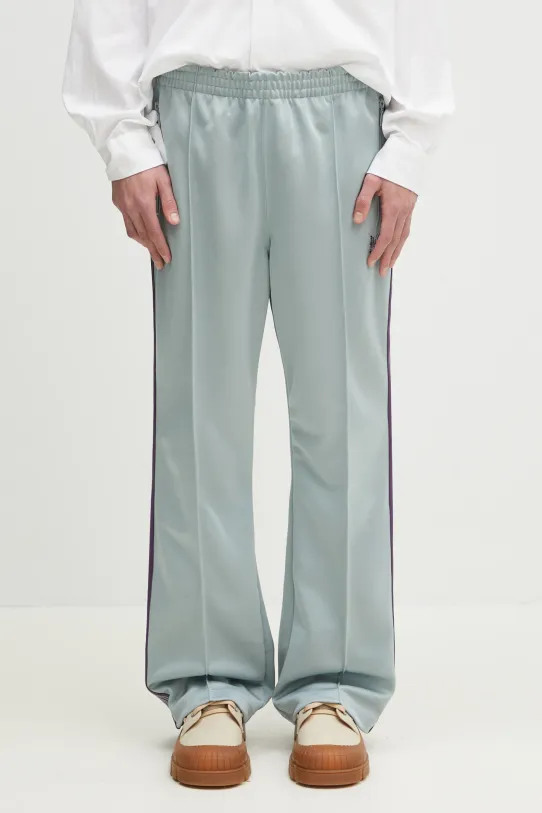 Donji dio trenirke Needles Boot-Cut Track natpis zelena QV309