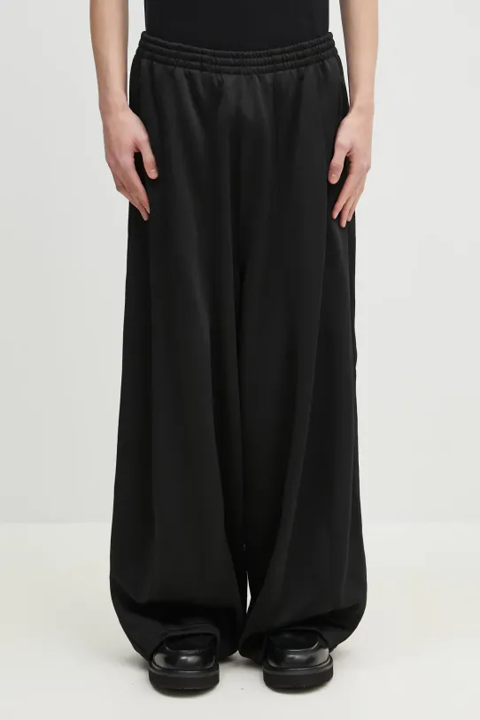 Needles joggers H.D. Sweat Pant plain black QV342