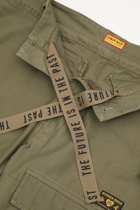 Human Made cotton trousers Air Force Pants HM29PT009