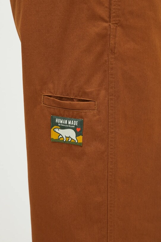 Human Made pantaloni Easy Pants marrone HM29PT015