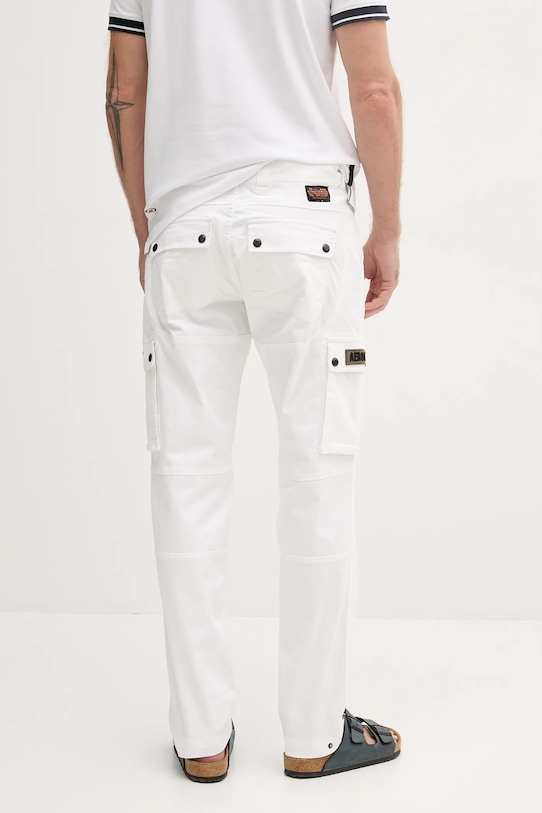 Ρούχα Παντελόνι Aeronautica Militare PA1665CT3534 λευκό