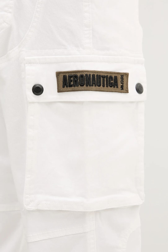 Παντελόνι Aeronautica Militare λευκό PA1665CT3534