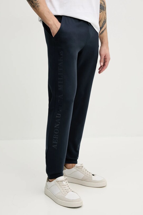 Aeronautica Militare pantaloni de trening bleumarin PF977F459