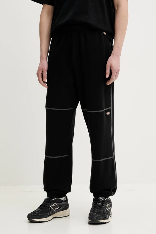 Παντελόνι φόρμας Dickies πλεκτό ύφασμα μαύρο DK0A866TBLK1