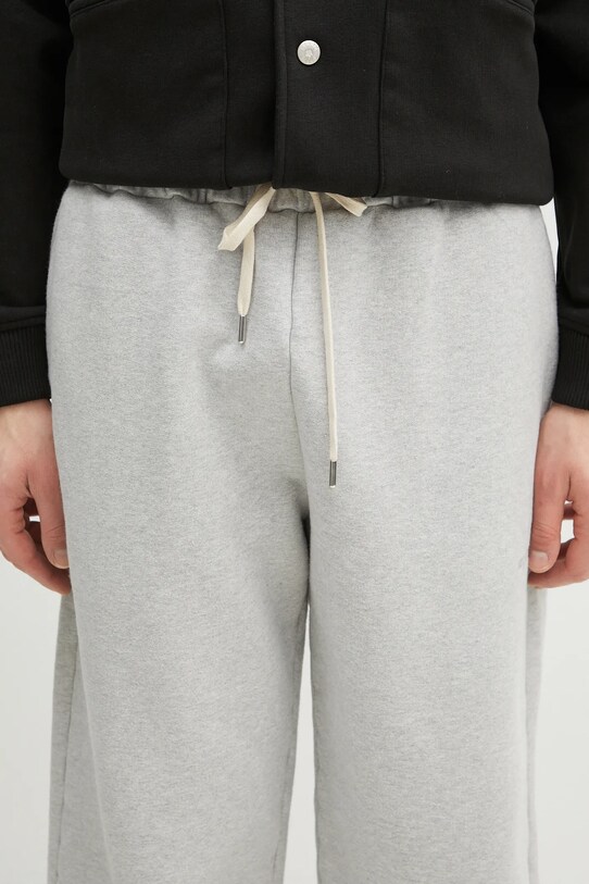 MKI MIYUKI ZOKU pantaloni de trening din bumbac 800 Gsm Superweight Cuffed Joggers gri 800.GSM.SUPERW.CUF