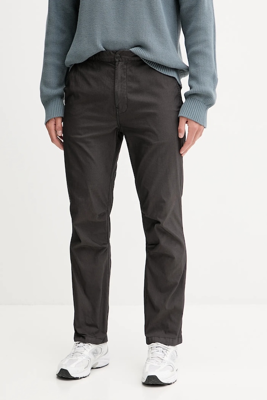 Napapijri pantaloni M-Massi Chino panza gri NP0A4IDU9411