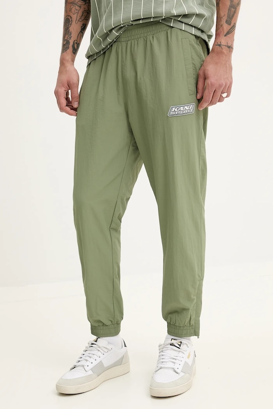 Karl Kani pantaloni de trening panza verde 60060039