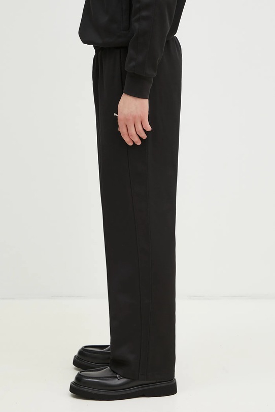 Puma spodnie dresowe T7 Track Jacket 629938 czarny SS25