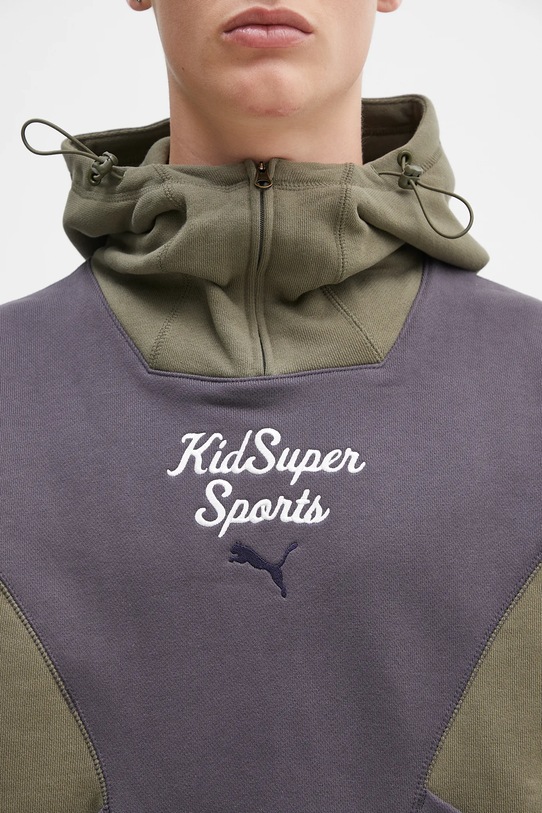 Puma bluza bawełniana PUMA x KIDSUPER Pants szary 630932