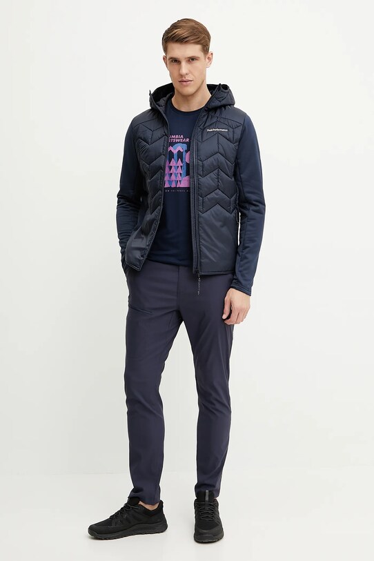 Панталон за спортове на открито Peak Performance Iconiq G80125 тъмносин SS25