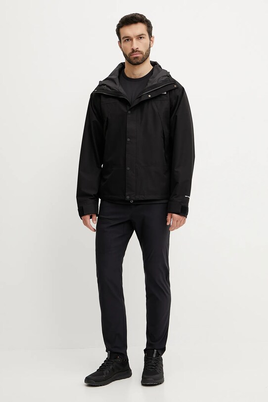 Штани outdoor Peak Performance Iconiq G80125 чорний SS25