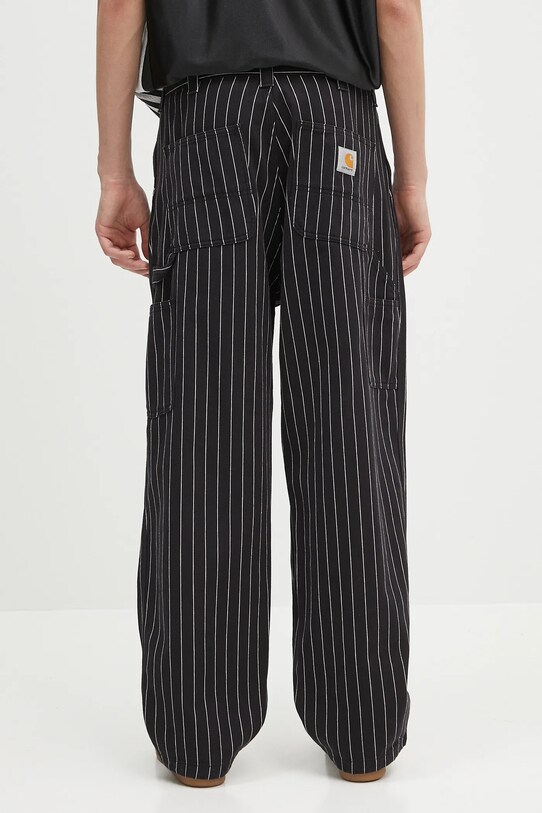 Odzież Carhartt WIP spodnie bawełniane OG Single Knee Pant I034800.2MB02 czarny
