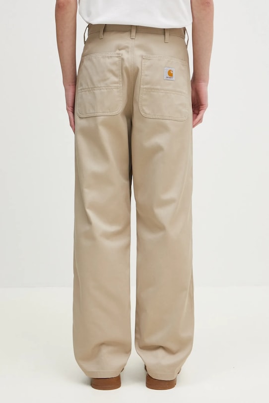 Îmbrăcăminte Carhartt WIP pantaloni Simple Pant I034907.G102 bej
