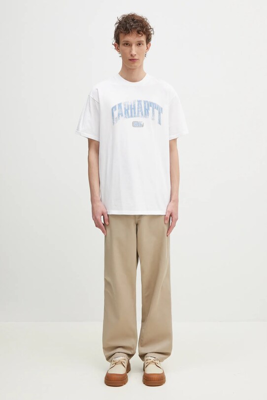 Carhartt WIP trousers Simple Pant I034907.G102 beige