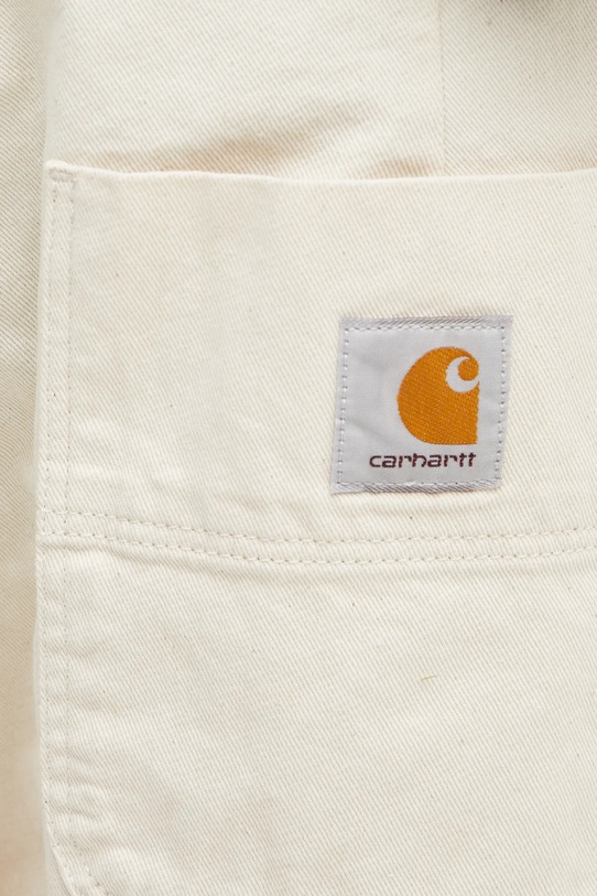 Памучен панталон Carhartt WIP Albert Pant бежов I034804.502