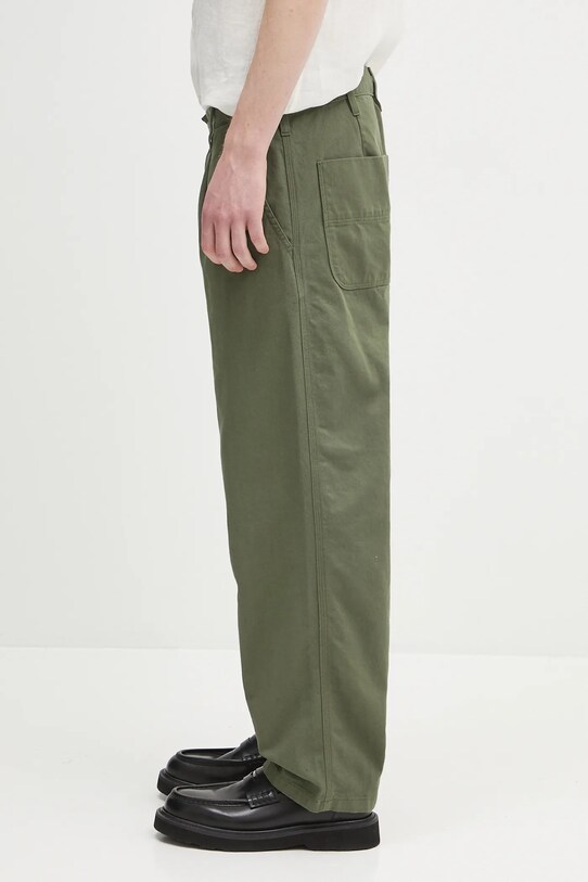 Carhartt WIP spodnie bawełniane Albert Pant I034804.66702 zielony SS25