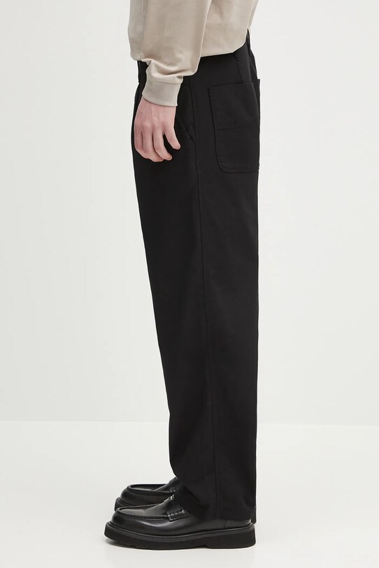 Carhartt WIP cotton trousers Albert Pant I034804.8902 black SS25