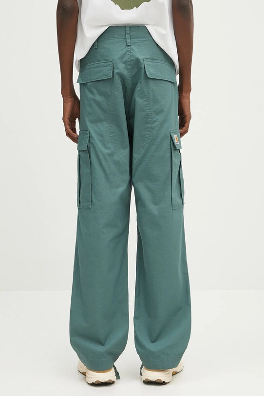 Одежда Хлопковые брюки Carhartt WIP Regular Cargo Pant I032467.2M202 зелёный