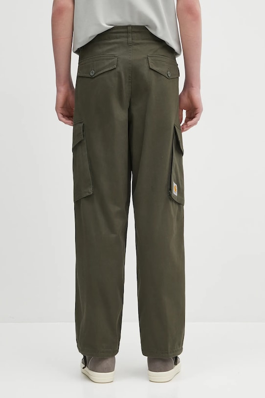 Дрехи Памучен панталон Carhartt WIP Unit Pant I034562.4106 зелен